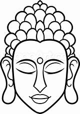 Buddha Drawing Easy Draw Simple Face Clipart Gautam Step Painting Drawings Line Outline Cute Dragoart Ganesha Sketch Buddhist Sushi Board sketch template