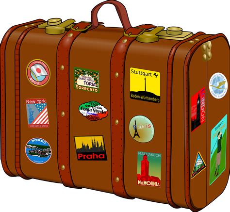 clipart suitcase  stickers