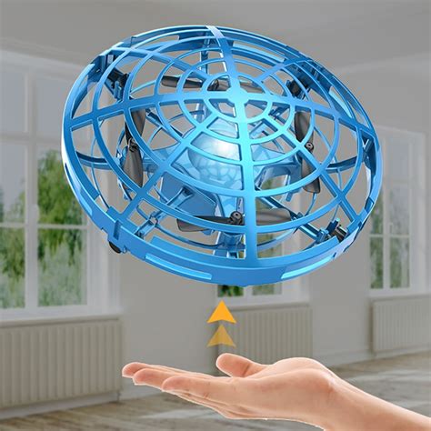 hand operated mini drones kids flying ball toy  boys girls age   year infrared induction