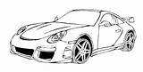 Porsche Coloring Pages 911 Printable Color Getcolorings Print sketch template
