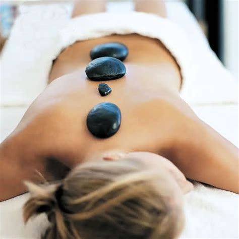 a hot rock massage from spa on the avenue at white marsh