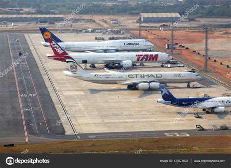 Brazil Airport Sao Paulo Stock Editorial Photo