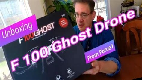 force  ghost drone unboxing youtube