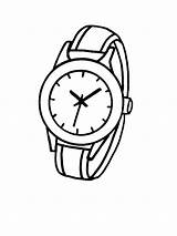 Coloring Pages Clock Colouring Color Kids Printable Popular Print Getcolorings sketch template