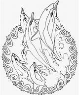 Coloring Mandala Fish Pages Printable Filminspector sketch template