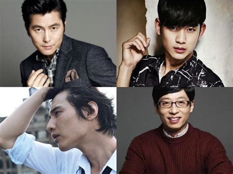 male netizens pick top 20 coolest korean male