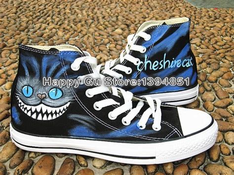 The New Diy Alice In Wonderland Cheshire Cat Shoes Hand