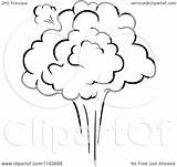 Poof Explosion Vector Illustration Clipart Burst Comic Royalty Tradition Sm Coloring Template 2021 sketch template