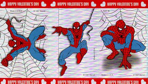 printable spiderman valentines day cards superhero  cards
