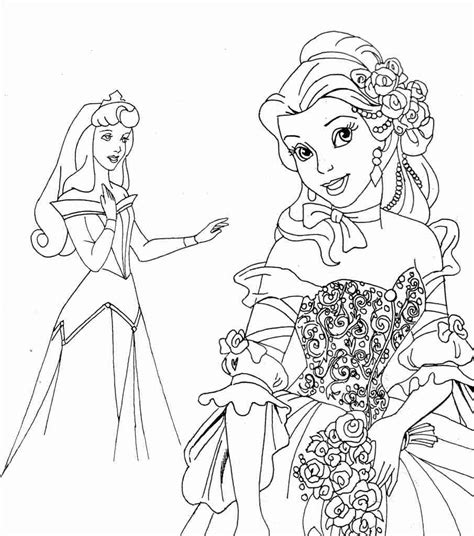 disney princess coloring pages  adults  getdrawings