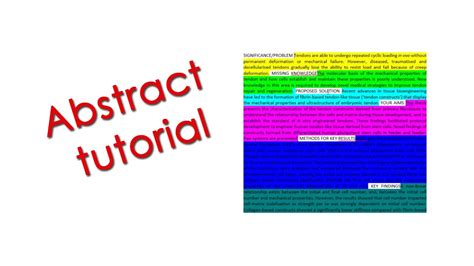 science abstract   easy steps  writing  science fair