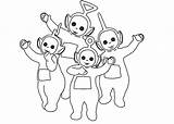 Teletubbies Coloring Pages Book Printable Animated Cartoons Cartoon Lala Color Library Clipart Popular Coloringpages1001 Clip Template sketch template