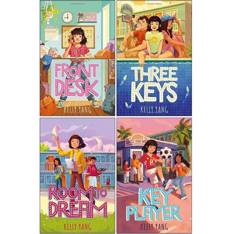 front desk series   collection  books set  kelly