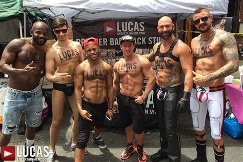 lucas ent debuts hot new muscular model at folsom east