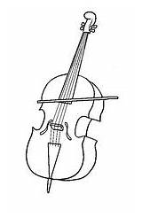 Geige Cello Malvorlage sketch template
