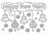 Coloring Year Happy Pages 2021 Cards Greeting Mickey Popular sketch template