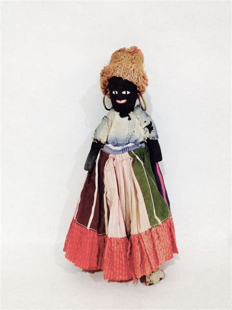 Vintage Cloth Doll Jamaican Souvenir Doll Black Cloth Doll Etsy