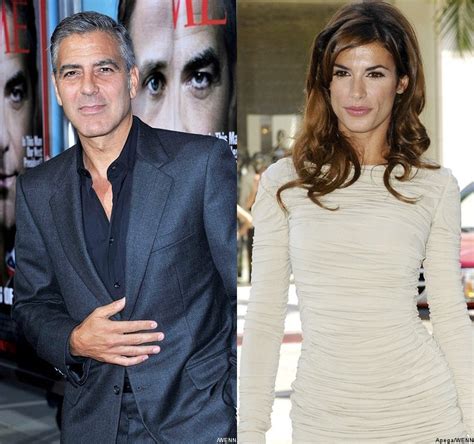 george clooney comes to elisabetta canalis defense on