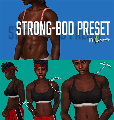 30 Best Custom Body Presets For The Sims 4 – Fandomspot