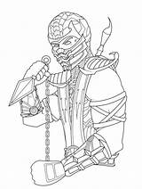 Mortal Kombat Colorir Zero Scorpion Sins Seven Imprimir Getcolorings Kitana Escorpion Shopkins Dibujar Lápiz Bocetos Letscolorit sketch template
