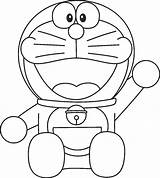 Doraemon Mewarnai Lucu sketch template