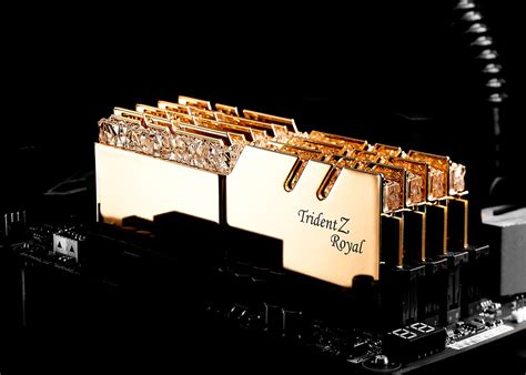 g skill s new crystal lined gold and silver rgb ram is fit for a king