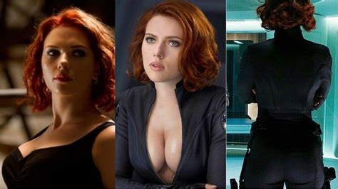 Scarlett Johansson Black Widow Hot Compilation Youtube