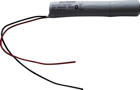 beltrona dschsk accu voor noodverlichting kabel    mah kopen conrad electronic