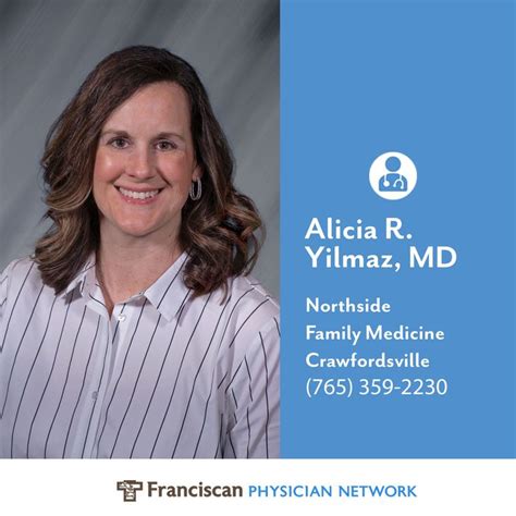 alicia  yilmaz md joins franciscan physician network northside