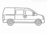 Minivan Strollers sketch template