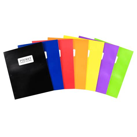 gear  pocket paper folder  count letter size folders