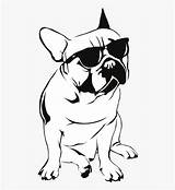 Bulldog French Sunglasses Wall Coloring Dog Stickers Sheet Dogs Drawing Decals Clipart Vector Decal Franse Google Ebay Sticker Transparent Vinyl sketch template