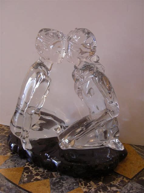 Murano Sculpture Signed Contemporary Glass On Base For