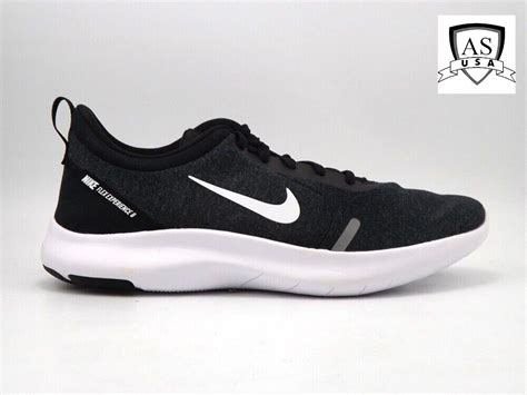 Nike Flex Experience Rn 8 Black White Athletic Shoes Aj5908 013 Womens