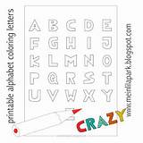 Alphabet Coloring Printable Letters Freebie Ausmal Ausdruckbares August sketch template