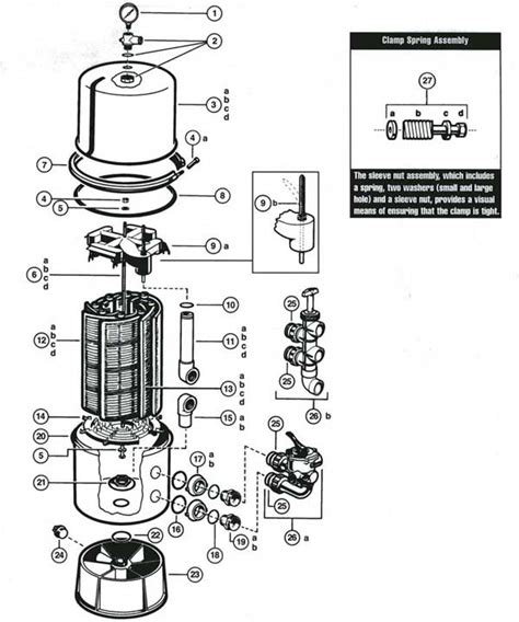 hayward filter parts diagram wiring