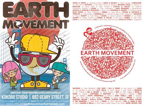 earth movement kids art previews