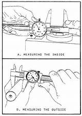 Micrometer Caliper sketch template