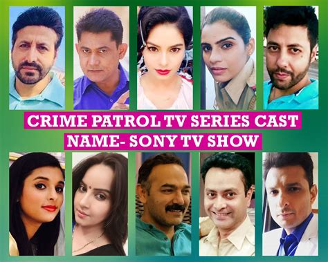 crime patrol tv series cast  sony tv show crew genre premise