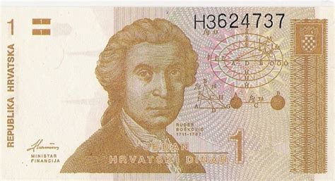 paper money europe croatia  republika hrvatska