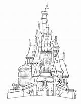 Coloring Pages Rides Disneyland Getcolorings Color sketch template