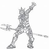 Bionicle Coloriage sketch template