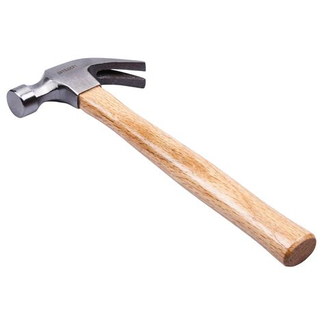 amtech oz  claw hammer  wooden handle
