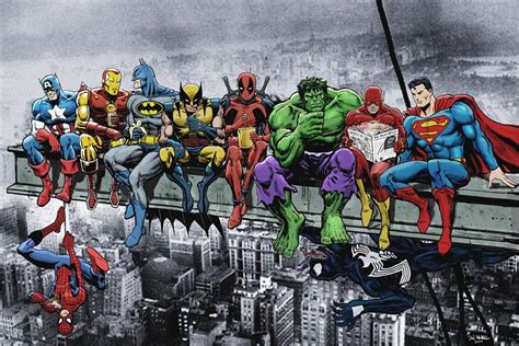 custom canvas wall decals dc marvel poster superheroes