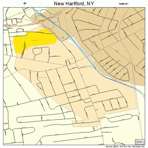 hartford  york street map