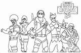 Fortnite Coloring Pages Battle Royale Printable Raven Drift Ice King Night Characters Kids Season Skins Sheets Bomber Brite Cool Print sketch template