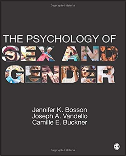 The Psychology Of Sex And Gender 1st Edition By Jennifer