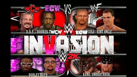 wwf  wcwecw invasion  envisioned  youtube