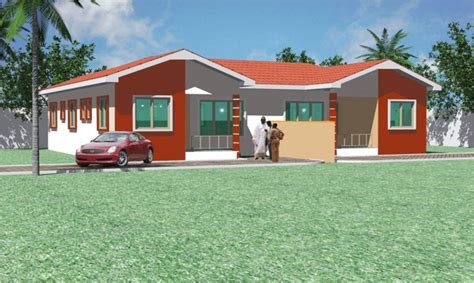 2 Bedroom Semi Detached Estate Community House Ghana