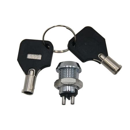 pcsset universal key operated security barrel switch spst    position common  keys